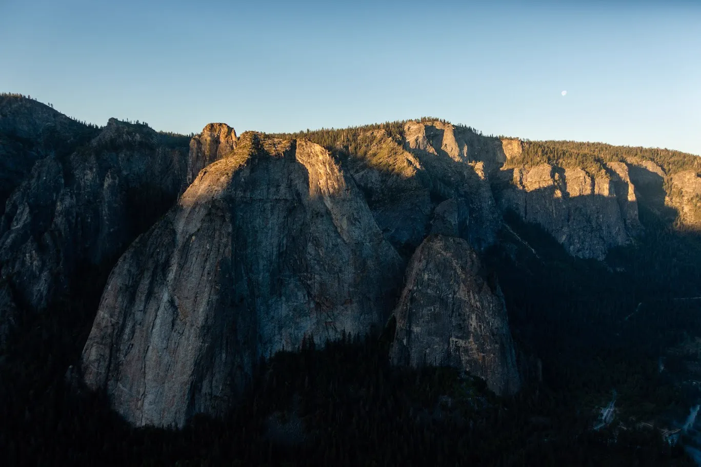 Mountain trail nature background